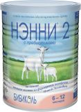 Нэнни 2 с пребиотиками 6-12 (козье молоко) 400г