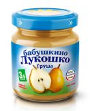 Бабушкино лукошко пюре груша б/сах 100г (6) с 4 мес.