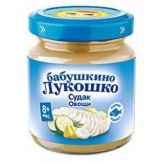 Бабушкино лукошко пюре Судак с овощами 100г с 8 мес.