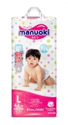 MANUOKI Подгузники-трусики 9-14 кг (44 шт) L