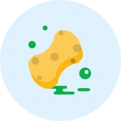 Губки и мочалки для тела IKEEP